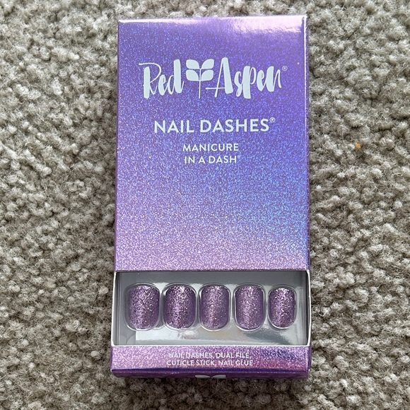 Red Aspen Other - Red Aspen Purple Nail Dashes